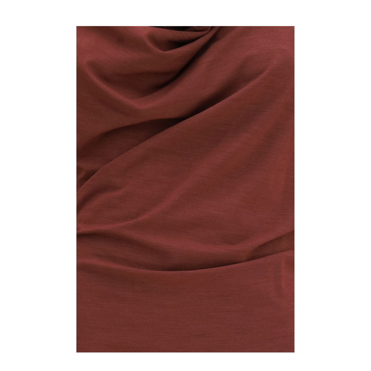 MAYFEYR - Brunello Cucinelli - Techno Wool Jersey Draped Dress With Monili - MG929AB1Z1C9813