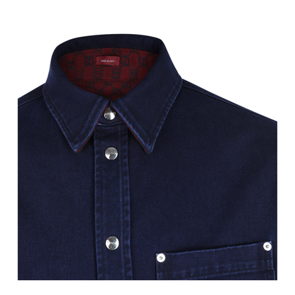 Reversible Denim and Flannel Shirt