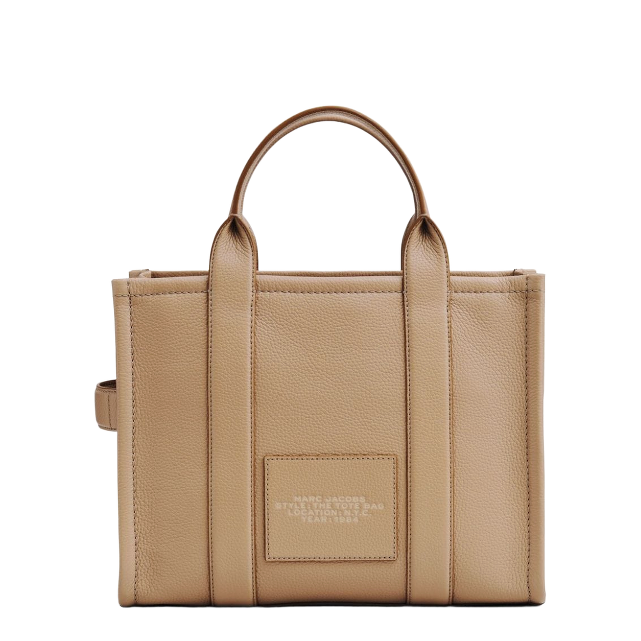 The Collection Medium Full-Grain Leather Tote Bag - Camel
