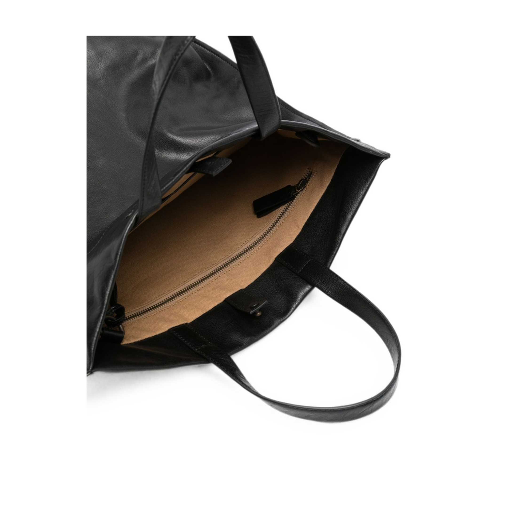 MAYFEYR - LIHANN GEORGE - Black Leather Tote Bag - JANI8000900