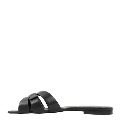 MAYFEYR - Saint Laurent - Leather Tribute Flats - 571952BDA00
