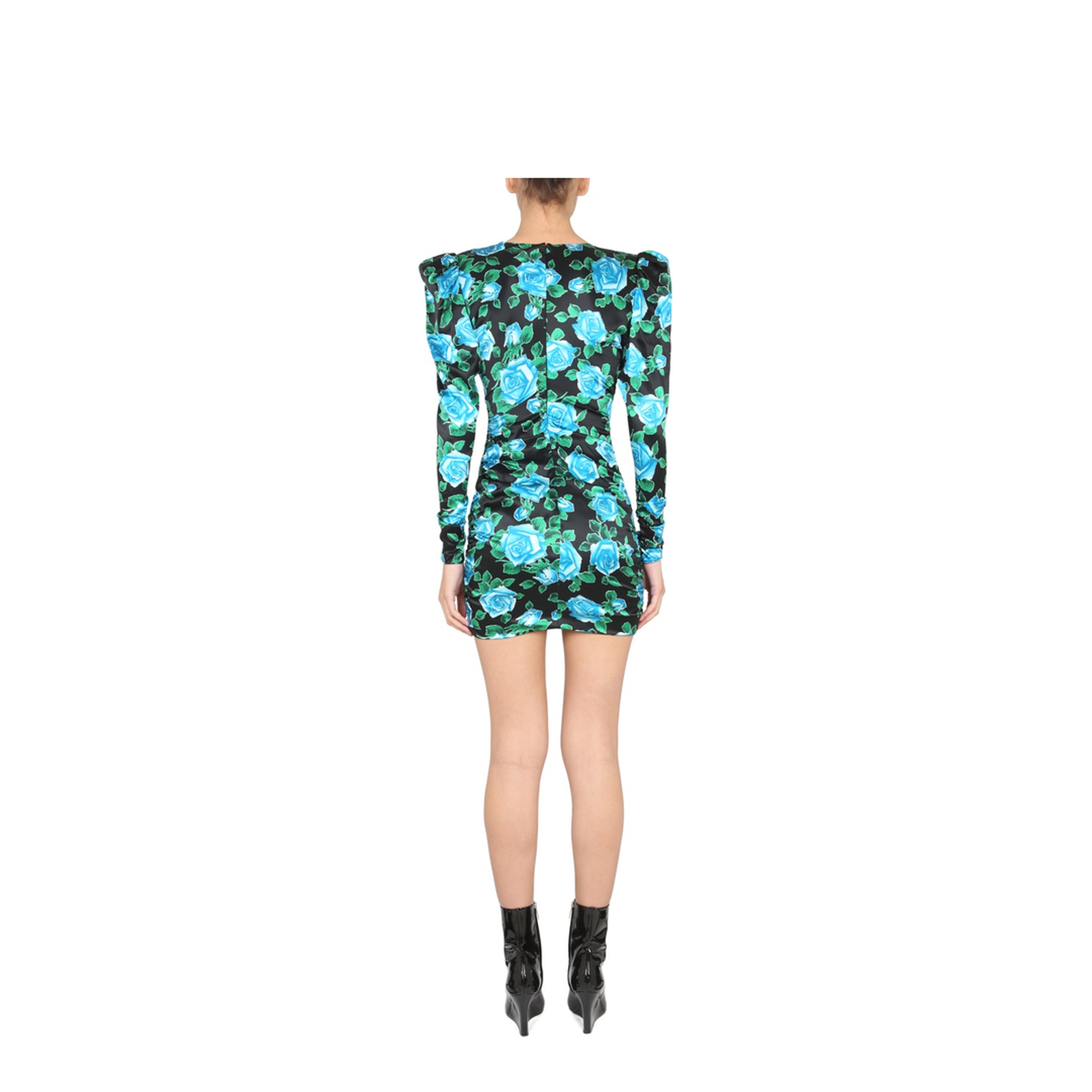 MAYFEYR - Alessandra Rich - Mini Satin Dress - FAB3078F3718900
