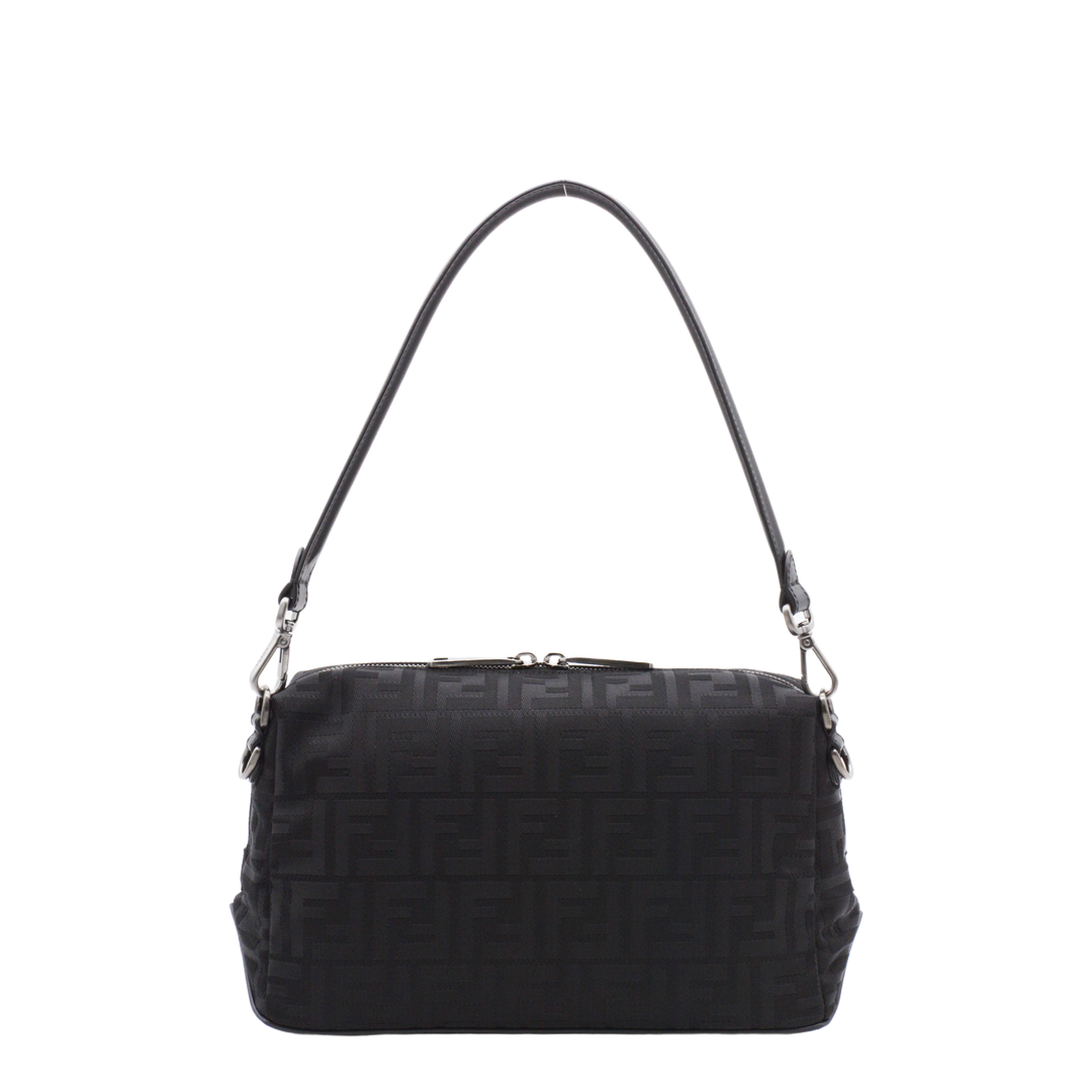 Medium Fabric Black Bag