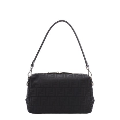 Medium Fabric Black Bag