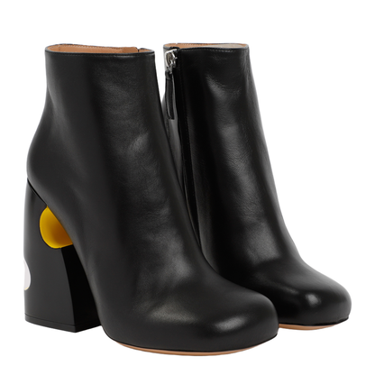 MAYFEYR - Off-White - Pop Bulky Nappa Ankle Boot - OWID030S23LEA001