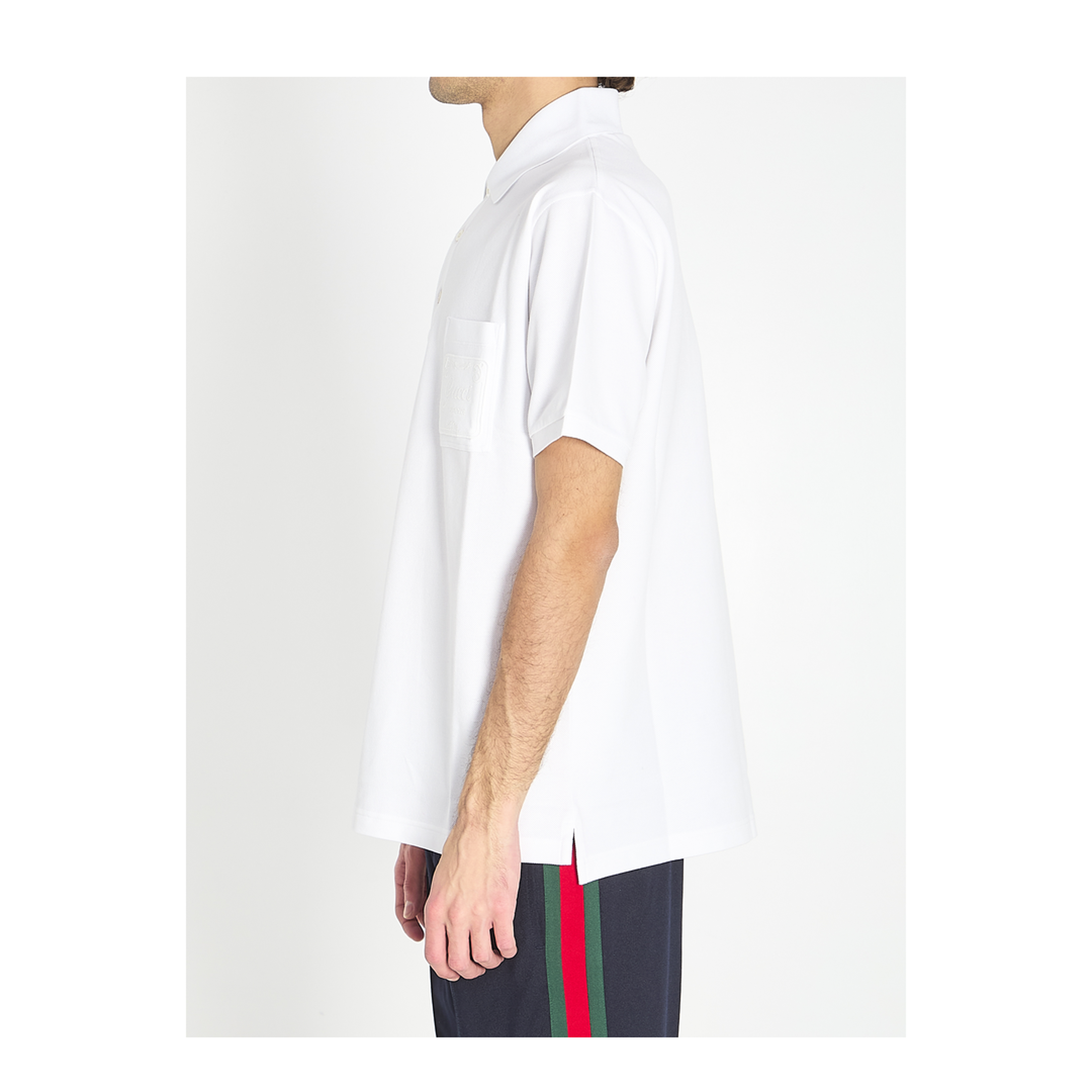 Polo in Cotton Stretch Piqué