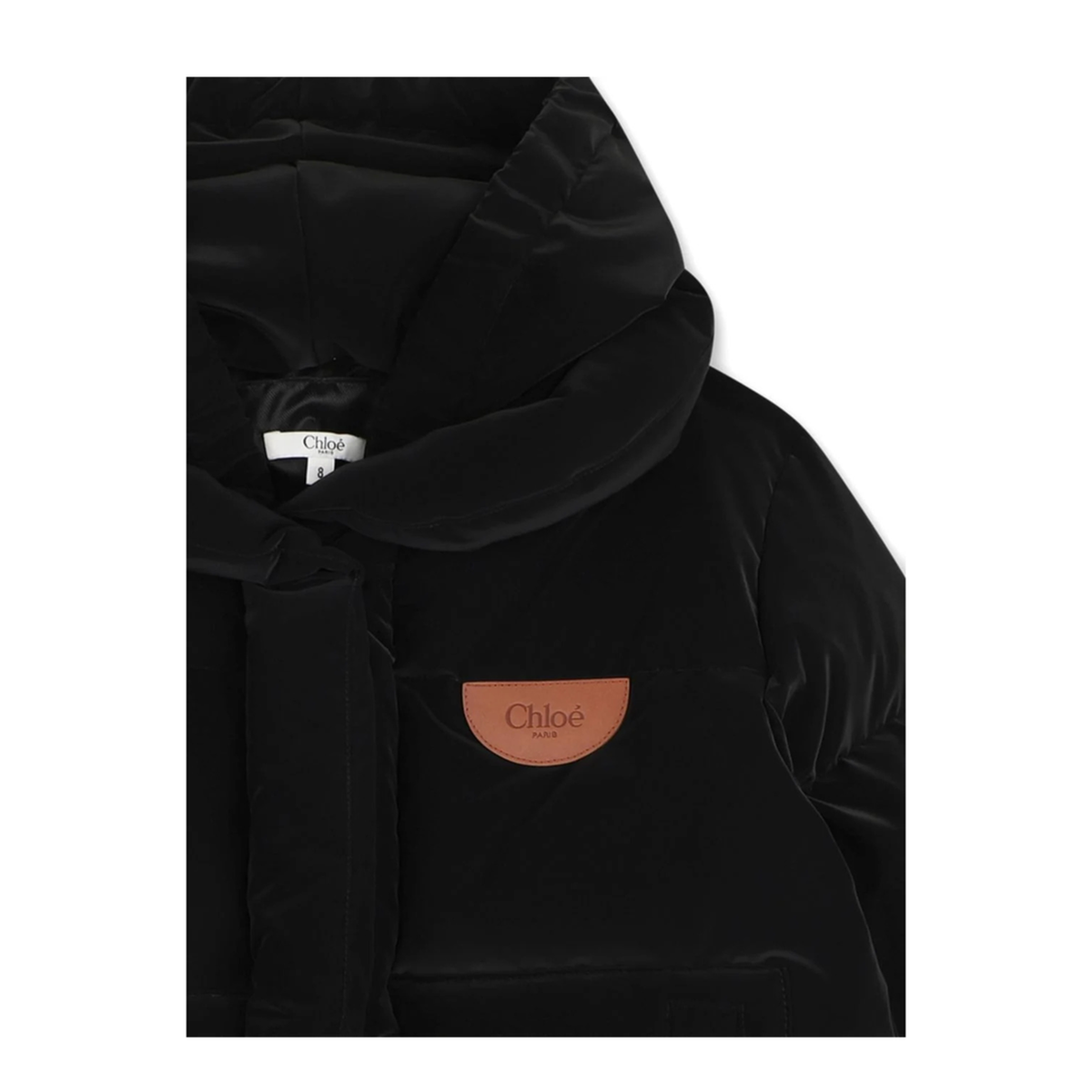 Logo Patch Padded Jacket