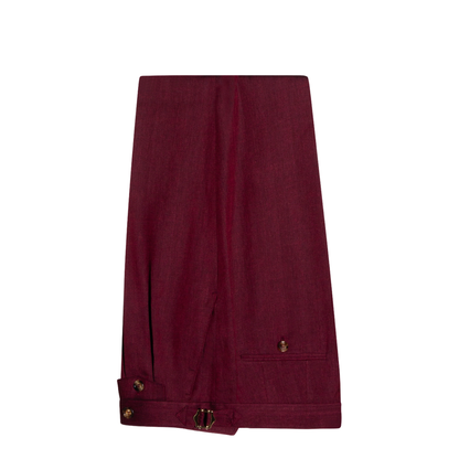 Men's Linen Suit - Red