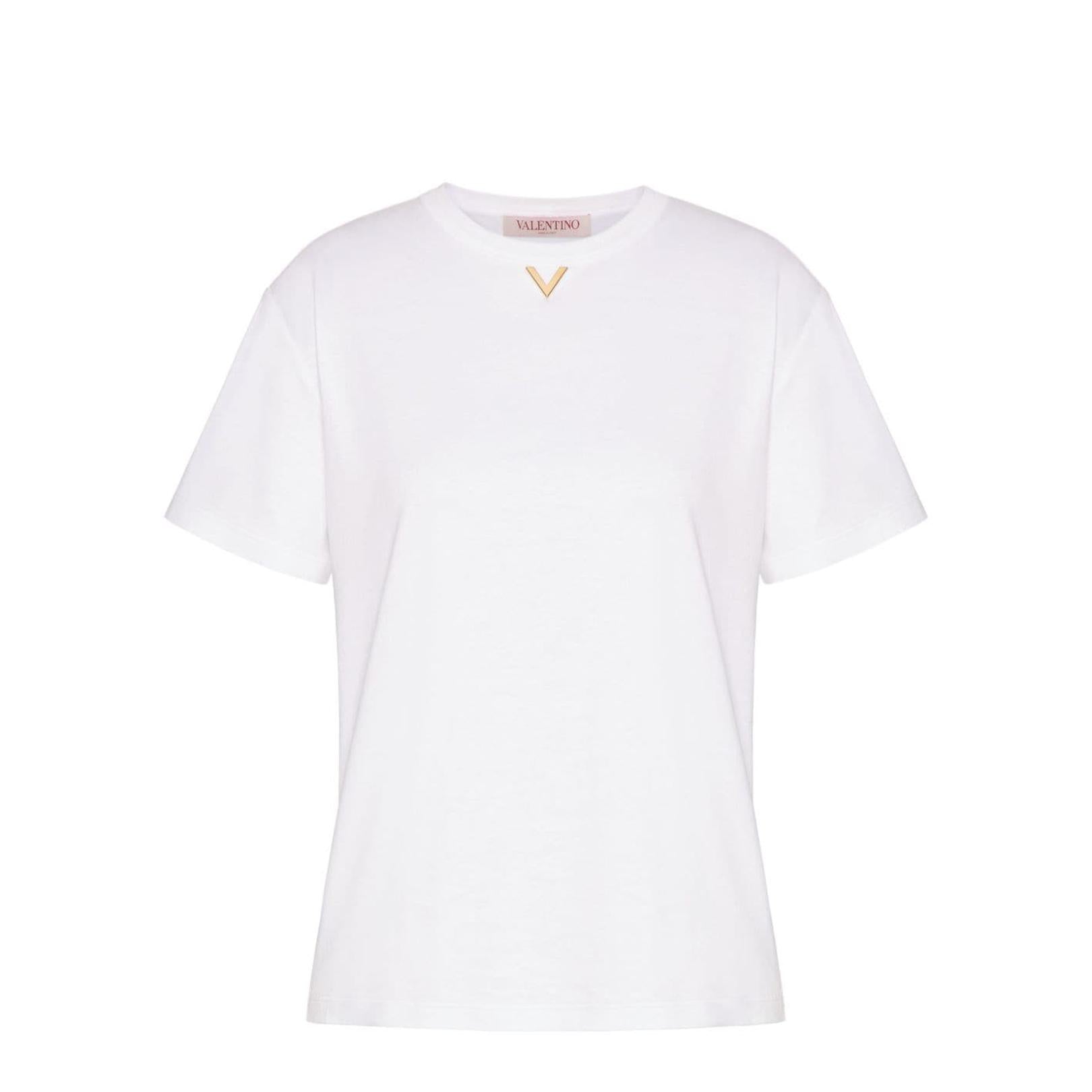 Valentino T-shirts and Polos White