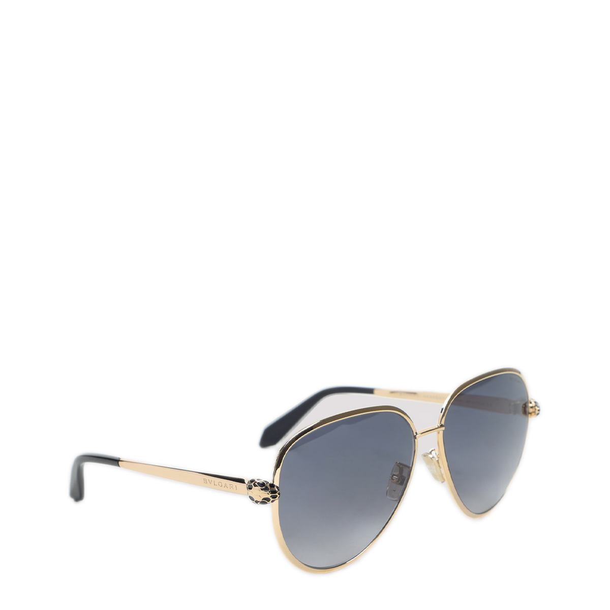MAYFEYR - BVLGARI EYEWEAR - Serpenti Forever Metal Sunglasses - BV40043UBLACK