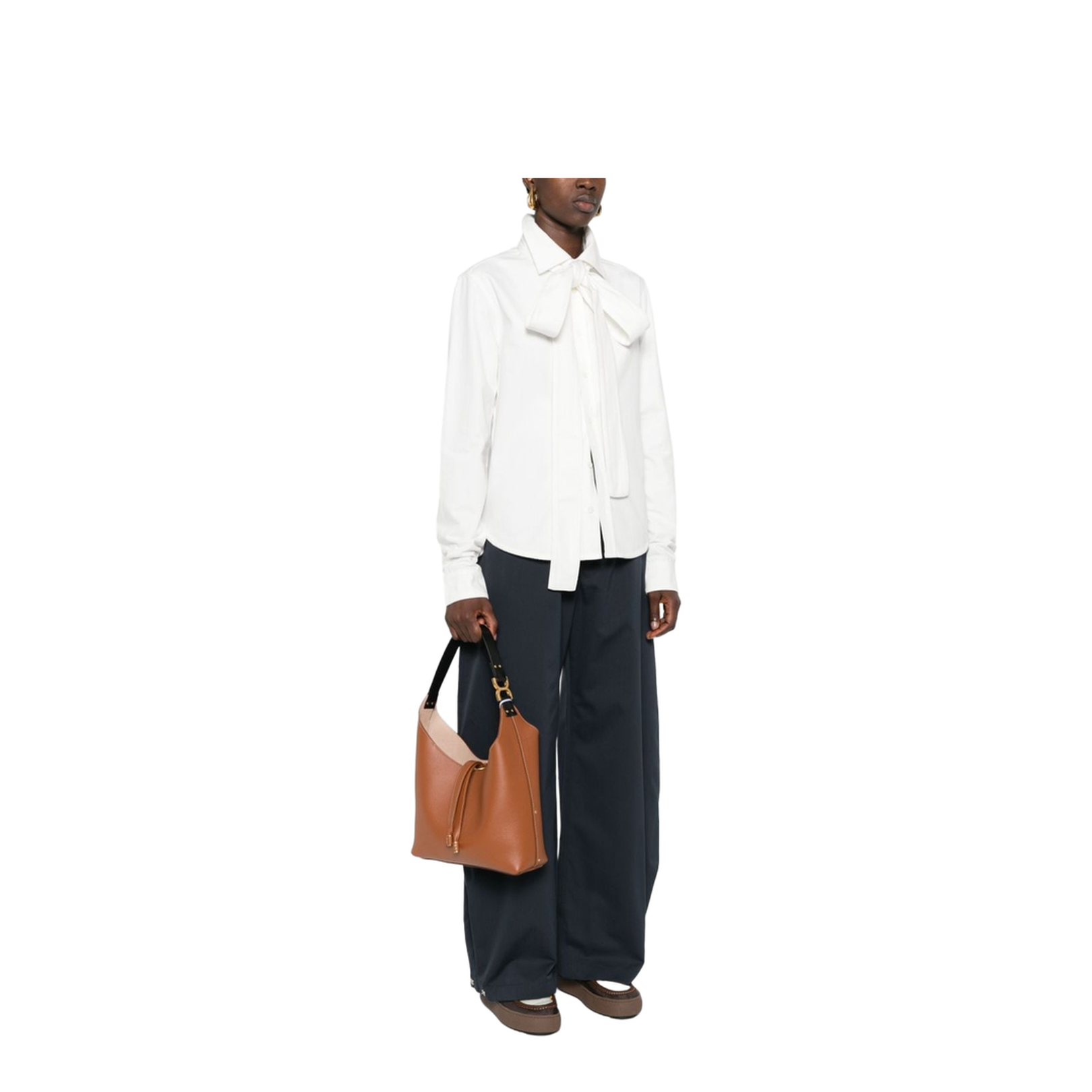 CHLOE Small Marcie Shoulder Bag - Tan ...