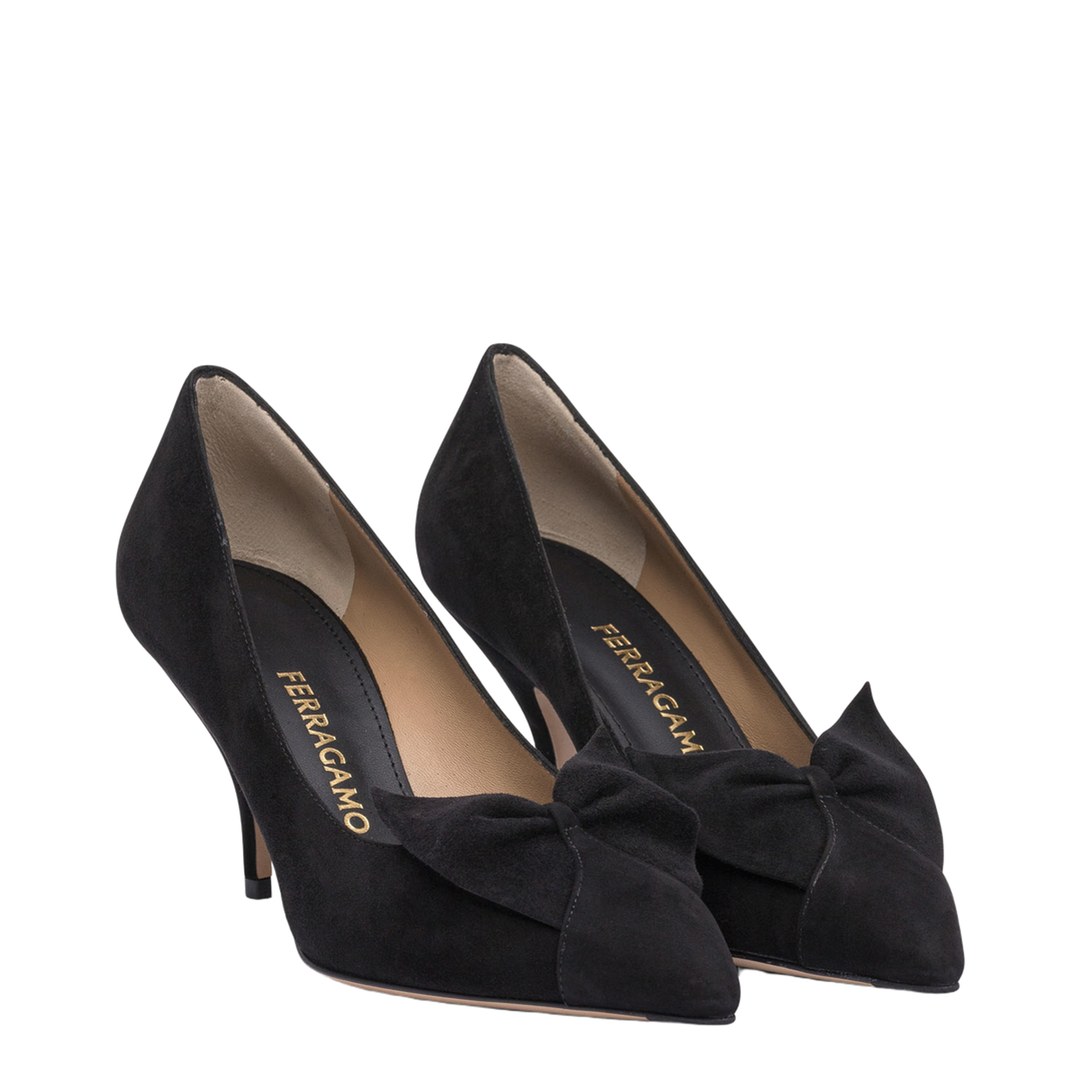 MAYFEYR - Ferragamo - Soft 70Mm Décolleté With Bow - 0785007