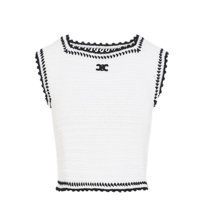 MAYFEYR - Celine - Crochet Cotton Top - RX0L63I5901BC