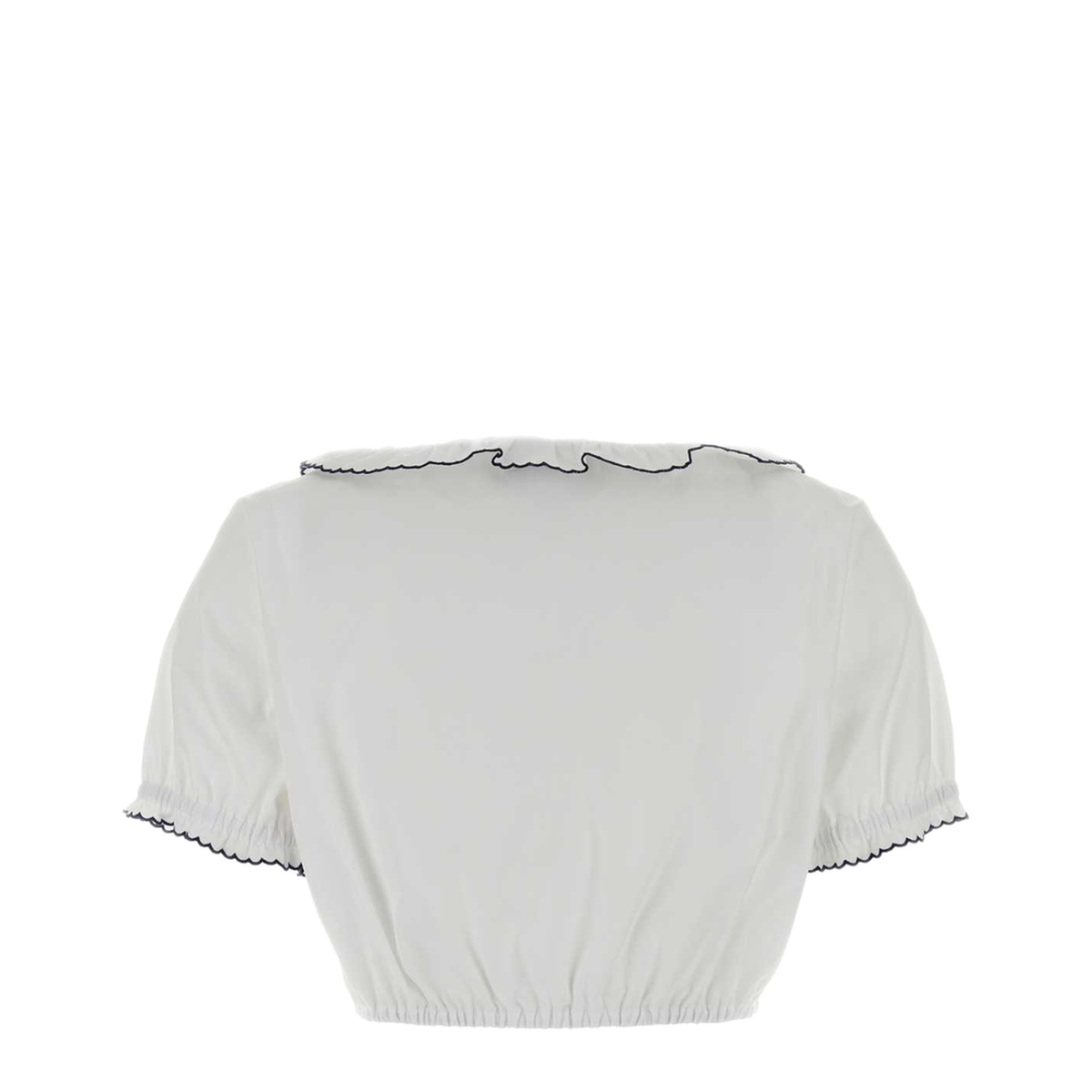 MAYFEYR - Miu Miu - White Poplin Top - MT2257SOOO197FF0UB0