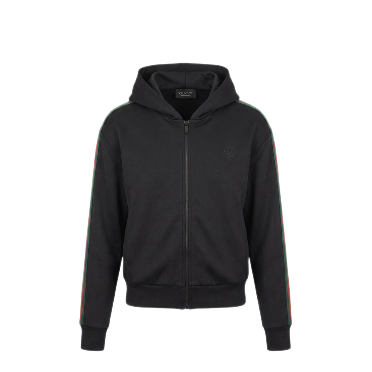 MAYFEYR - Gucci - Black Stretch Cotton Jersey Hoodie - A00A75XJH3Y1000