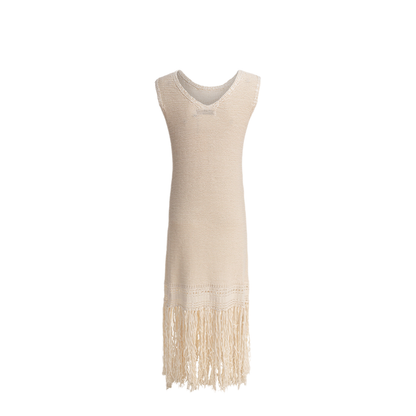 MAYFEYR - Sandbeige - Dresses - SBB2NT06ACIVORY