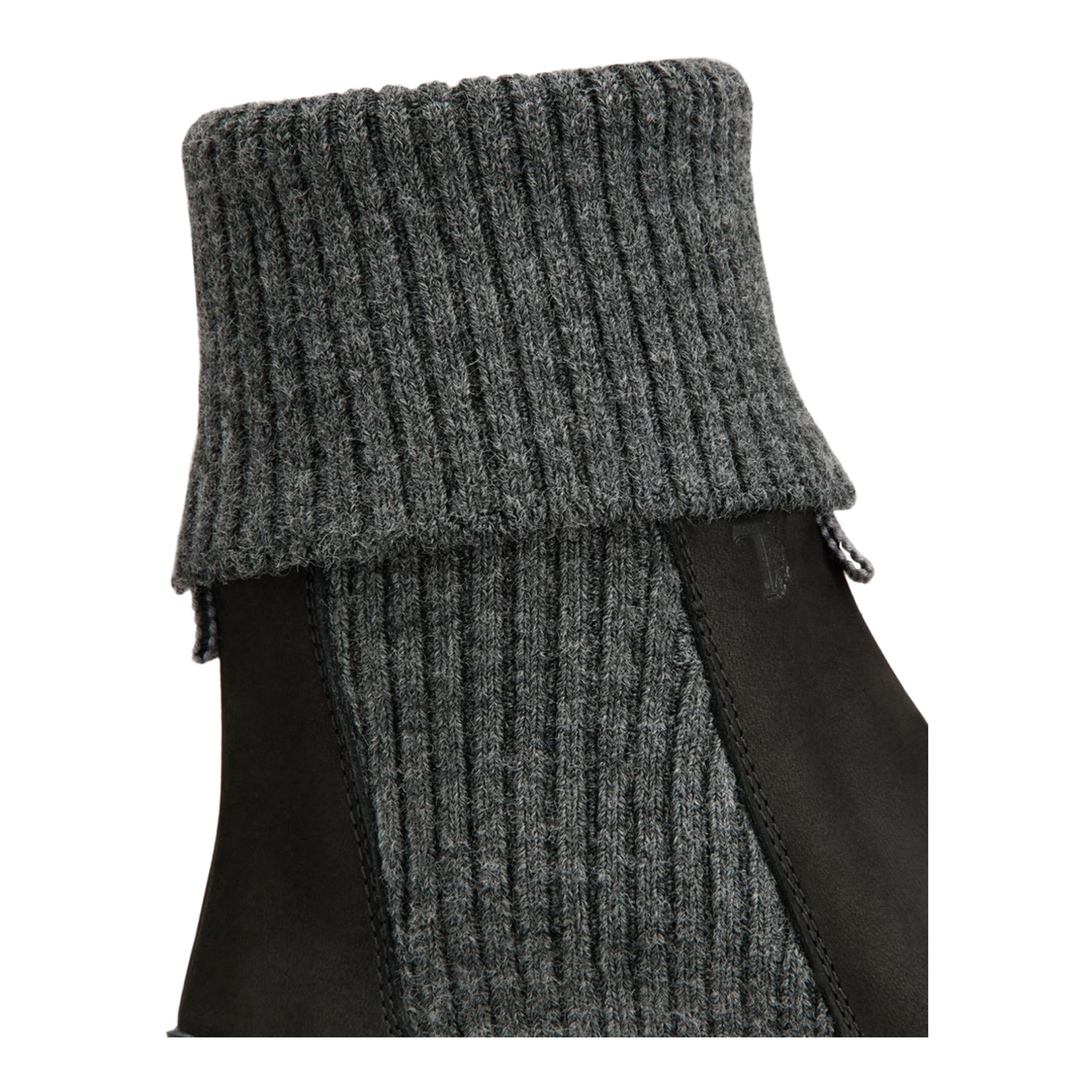 Chelsea Boots in Nubuck and Knit