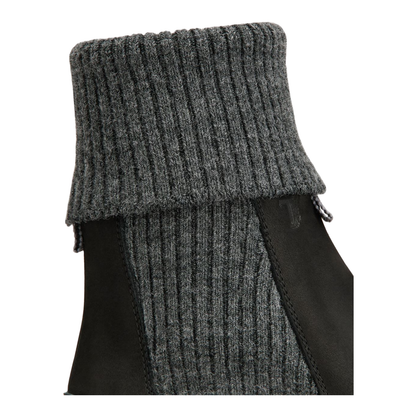 Chelsea Boots in Nubuck and Knit