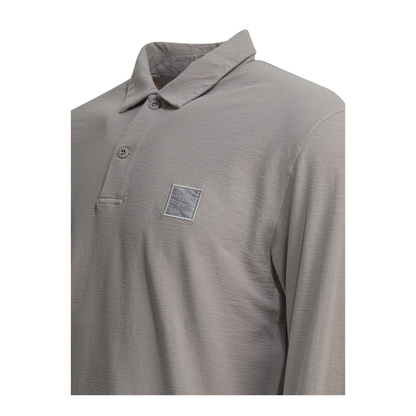MAYFEYR - Stone Island - Polo Shirt With Buttons And Logo - 2200004S0F11V0064