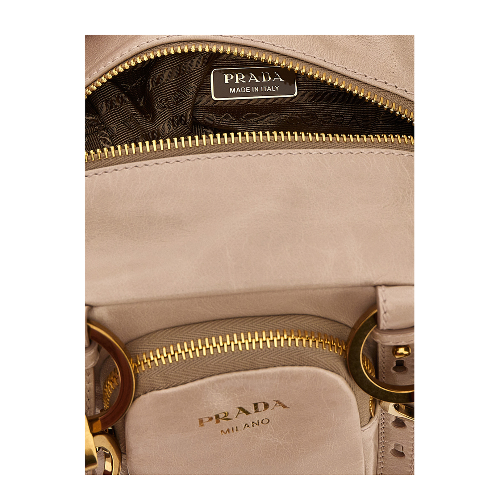 Dangle Mini Leather Top-Handle Bag
