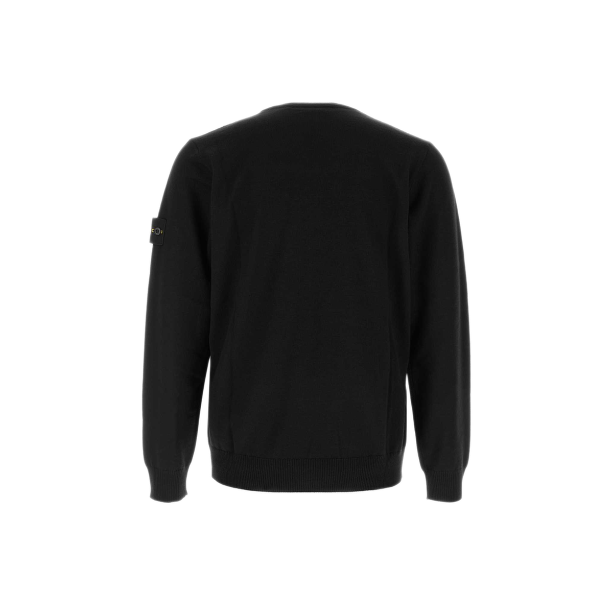MAYFEYR - Stone Island - Crew Neck Black Wool Sweater - L2S155100071S00C4V0029