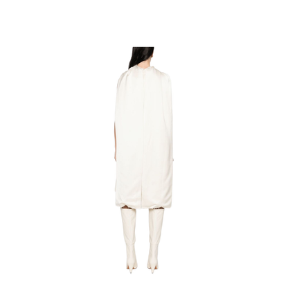 Cocoon Scarf Dress Black