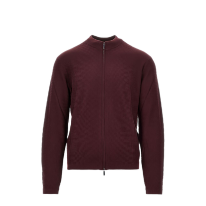 MAYFEYR - Emporio Armani - Burgundy Wool Sweater - EM006315AF27831FA039