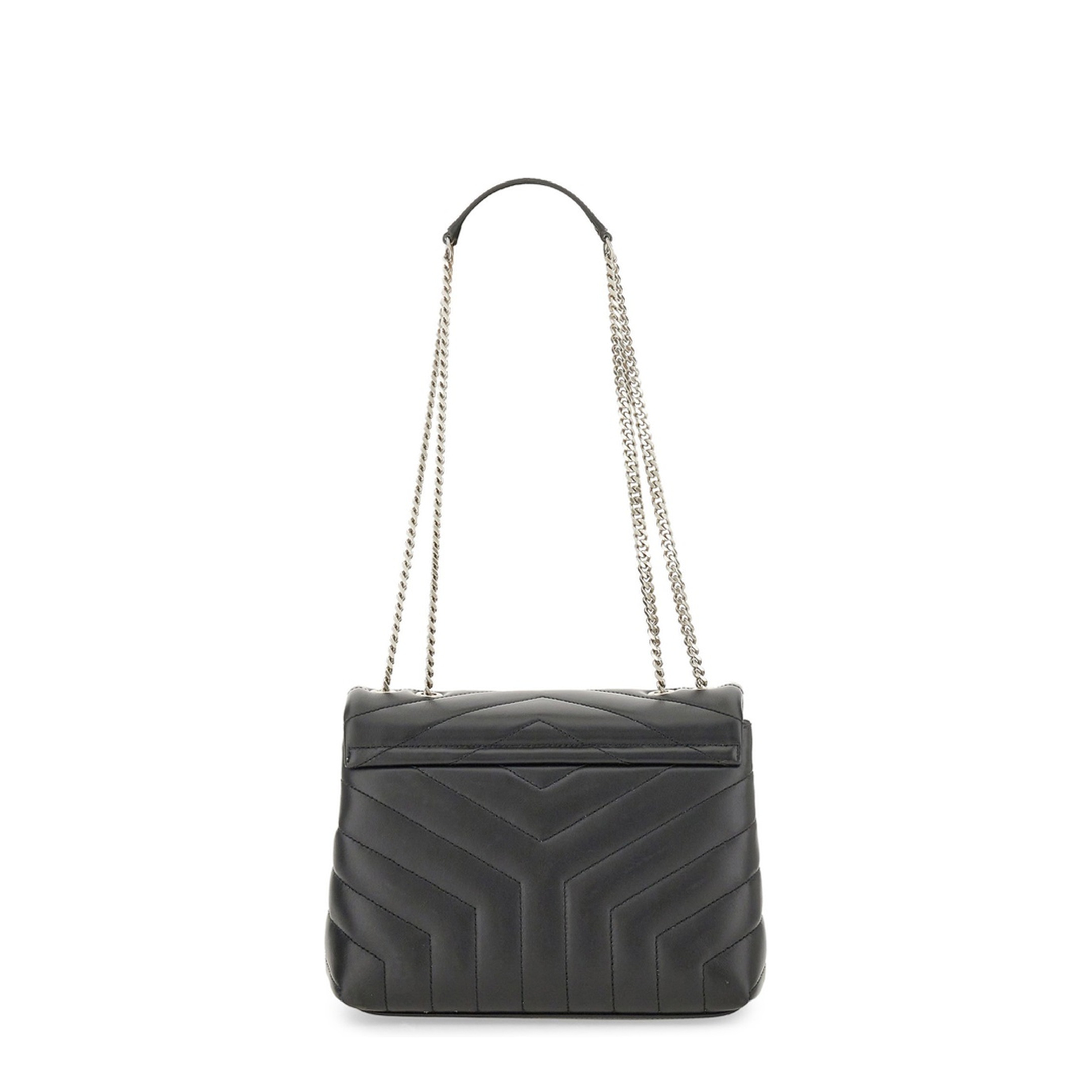 Loulou Small Leather Shoulder Bags - Black