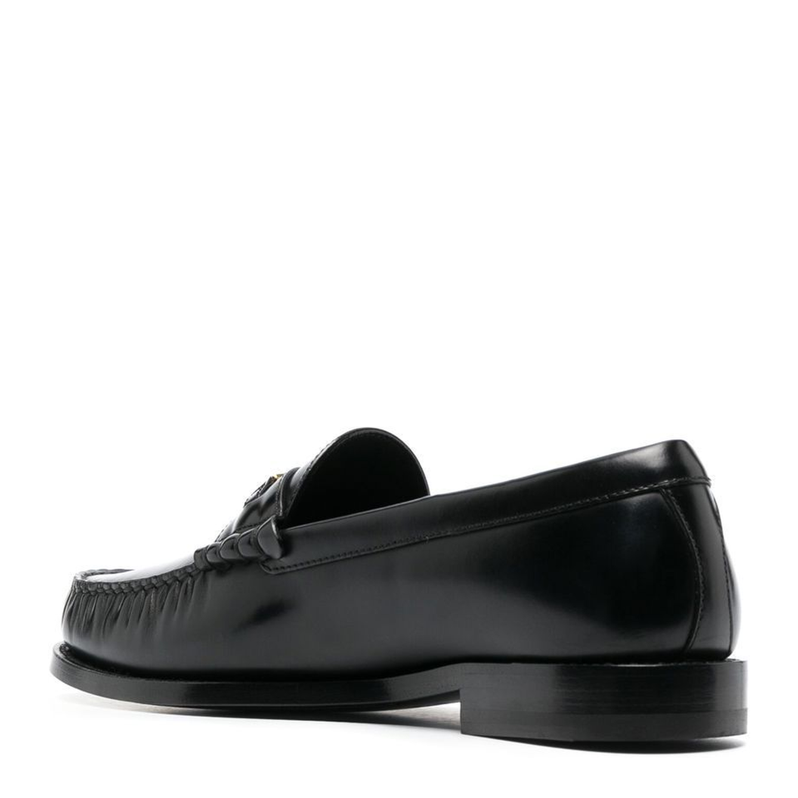 Triomphe Loafer in Polished Bull - Black