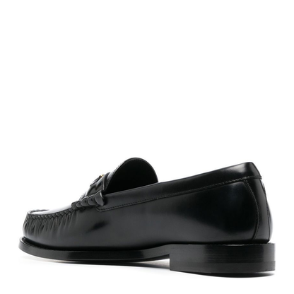 Triomphe Loafer in Polished Bull - Black
