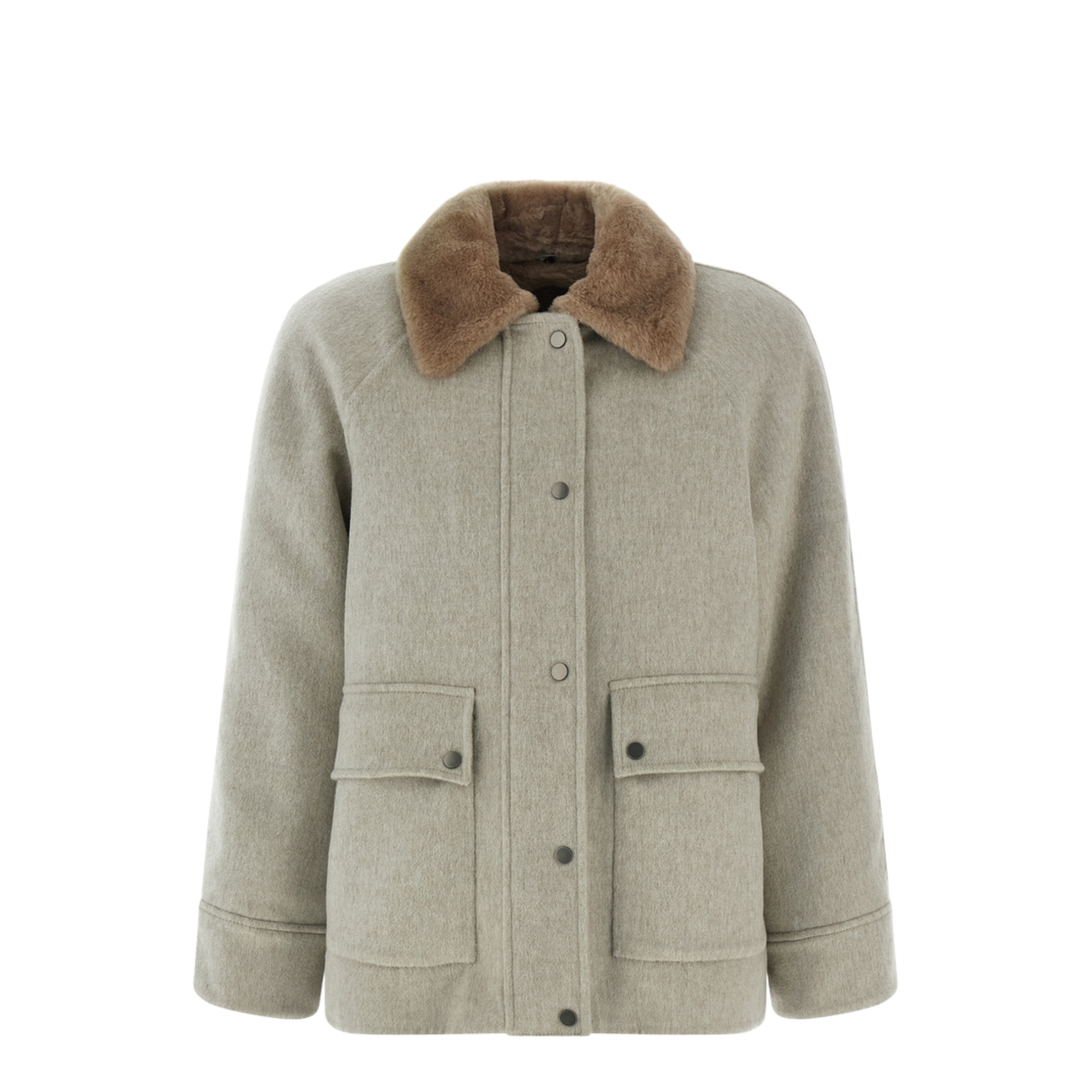 Cashmere Jacket Beige