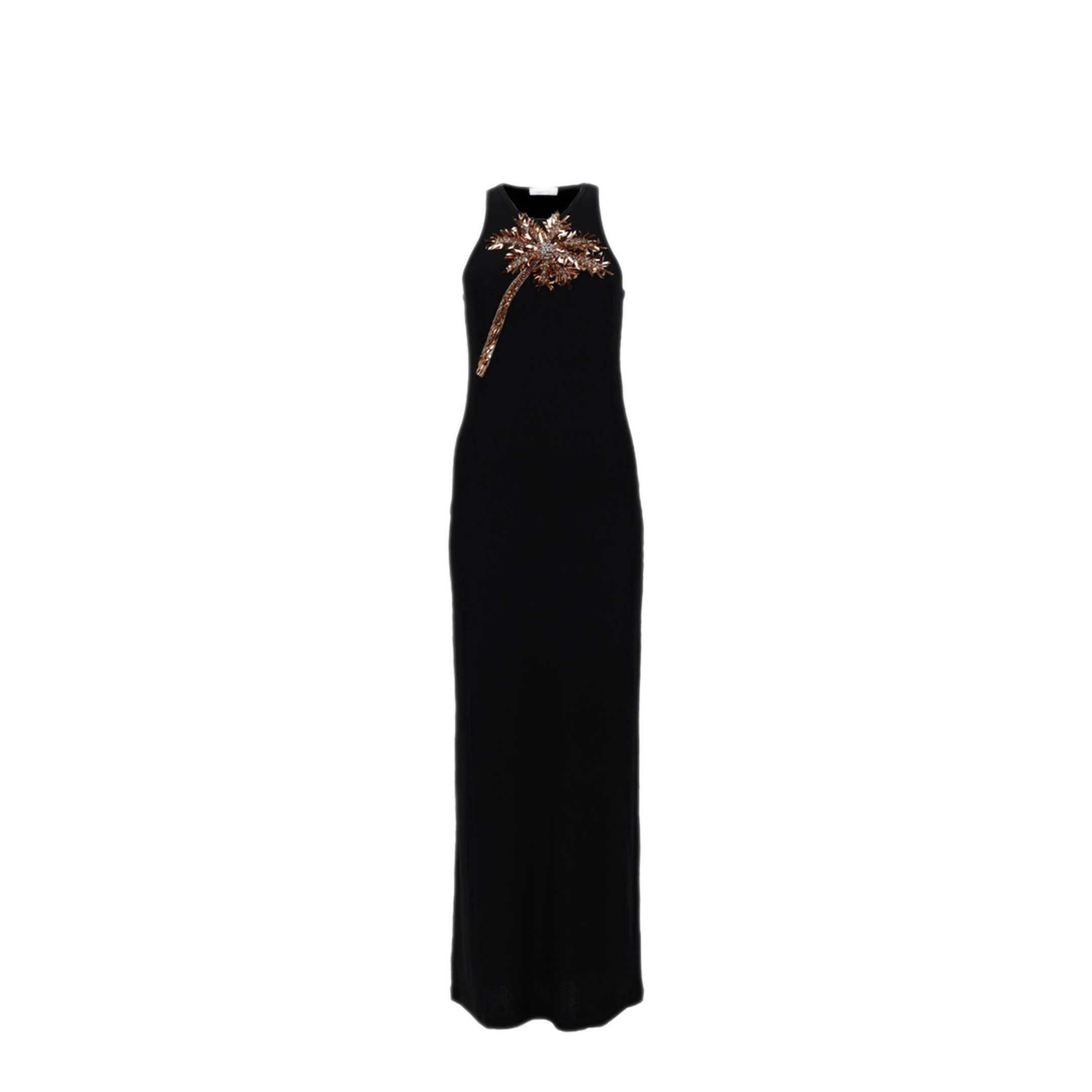 MAYFEYR - RABANNE - Dress With Paillette Palm Detail - 26EJRO309CO0530P001