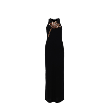 MAYFEYR - RABANNE - Dress With Paillette Palm Detail - 26EJRO309CO0530P001