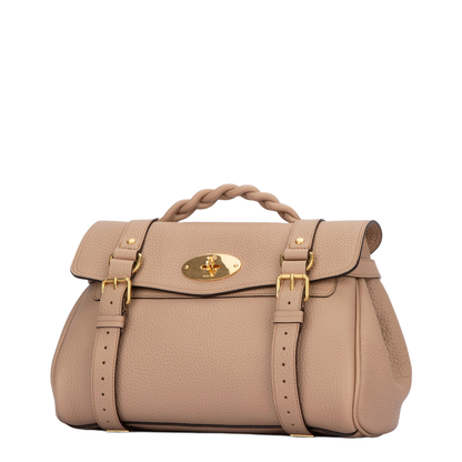 Leather Bayswater Handbag