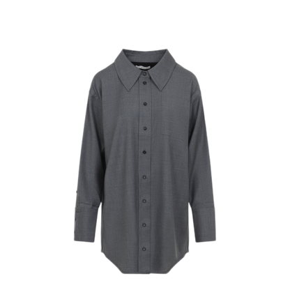 MAYFEYR - CO - Grey Wool Overshirt - 1730LPMW026