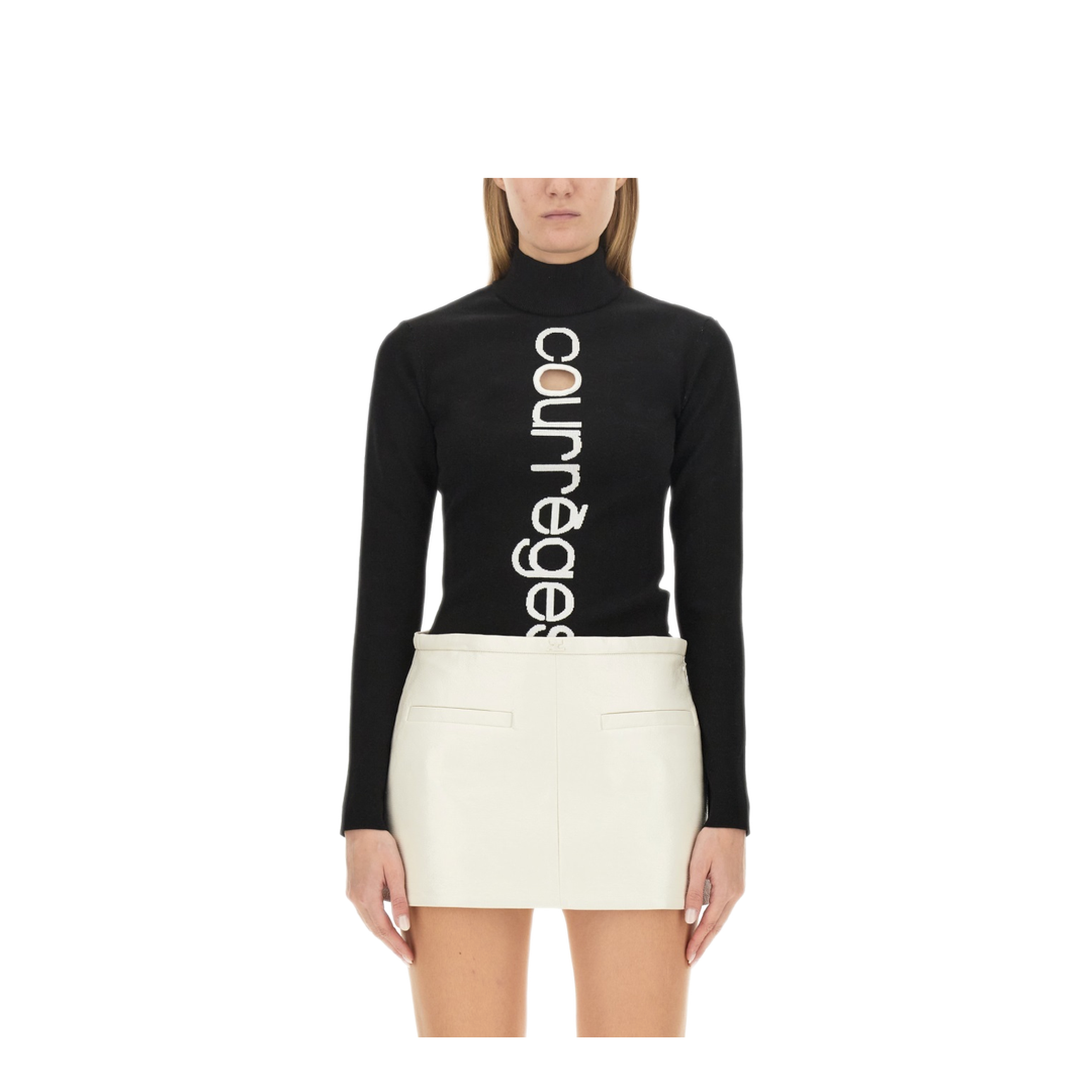 MAYFEYR - Courreges - Jersey With Logo - 423MPU124FI00019901
