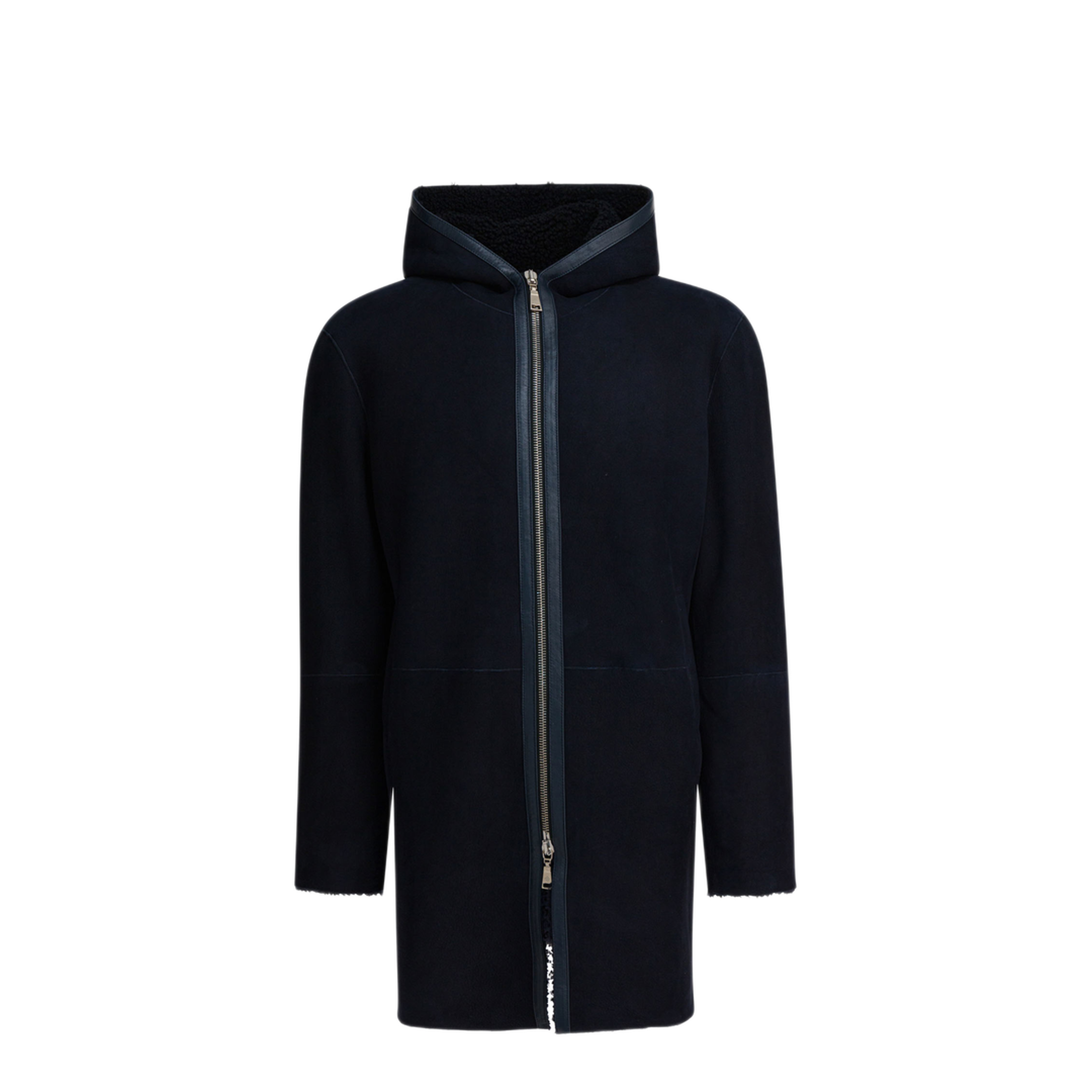 MAYFEYR - Tagliatore - Long Shearling Coat - WILSONCHI2509BLU