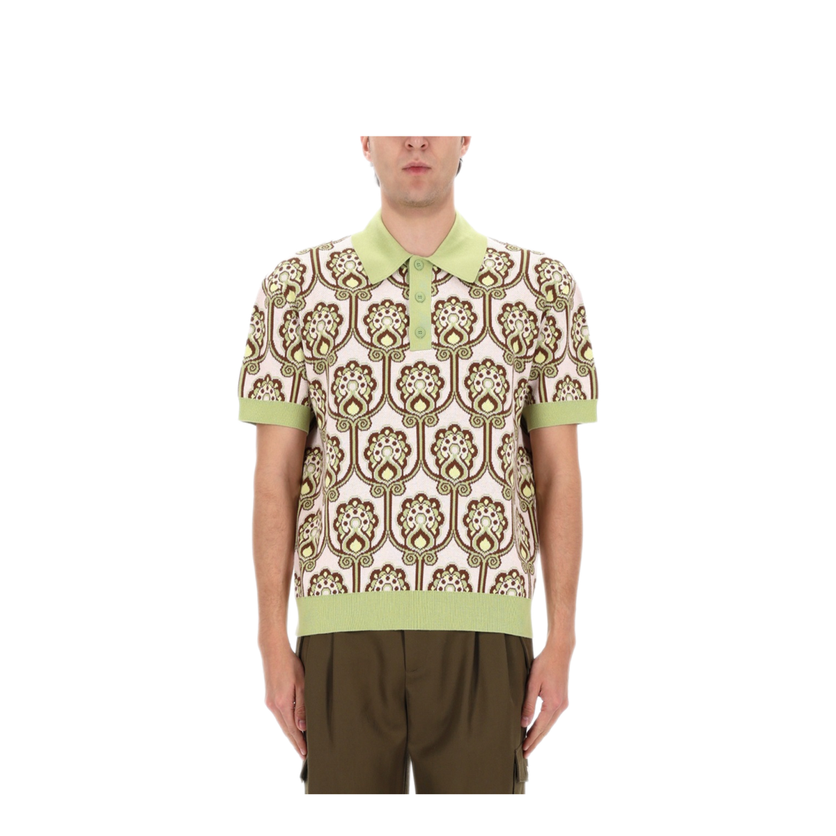 MAYFEYR - DRÔLE DE MONSIEUR - Polo Shirt Maille Tapisserie - PO196CO147LIGHTPINK