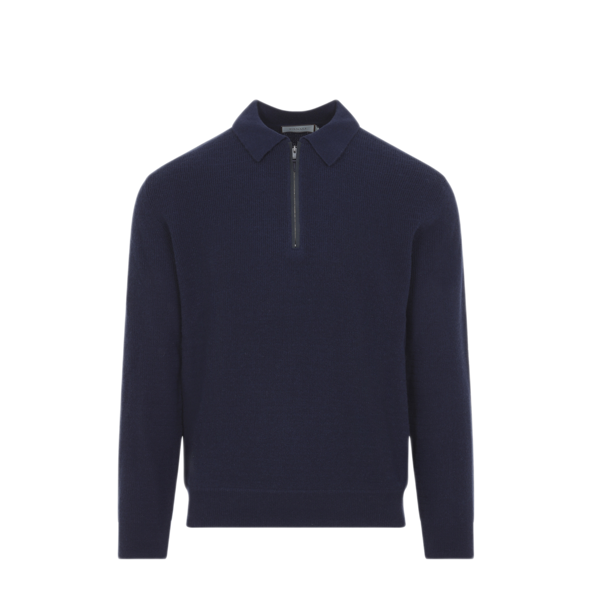 MAYFEYR - CANALI - Polo Zip Pullover - C1237MK02547302