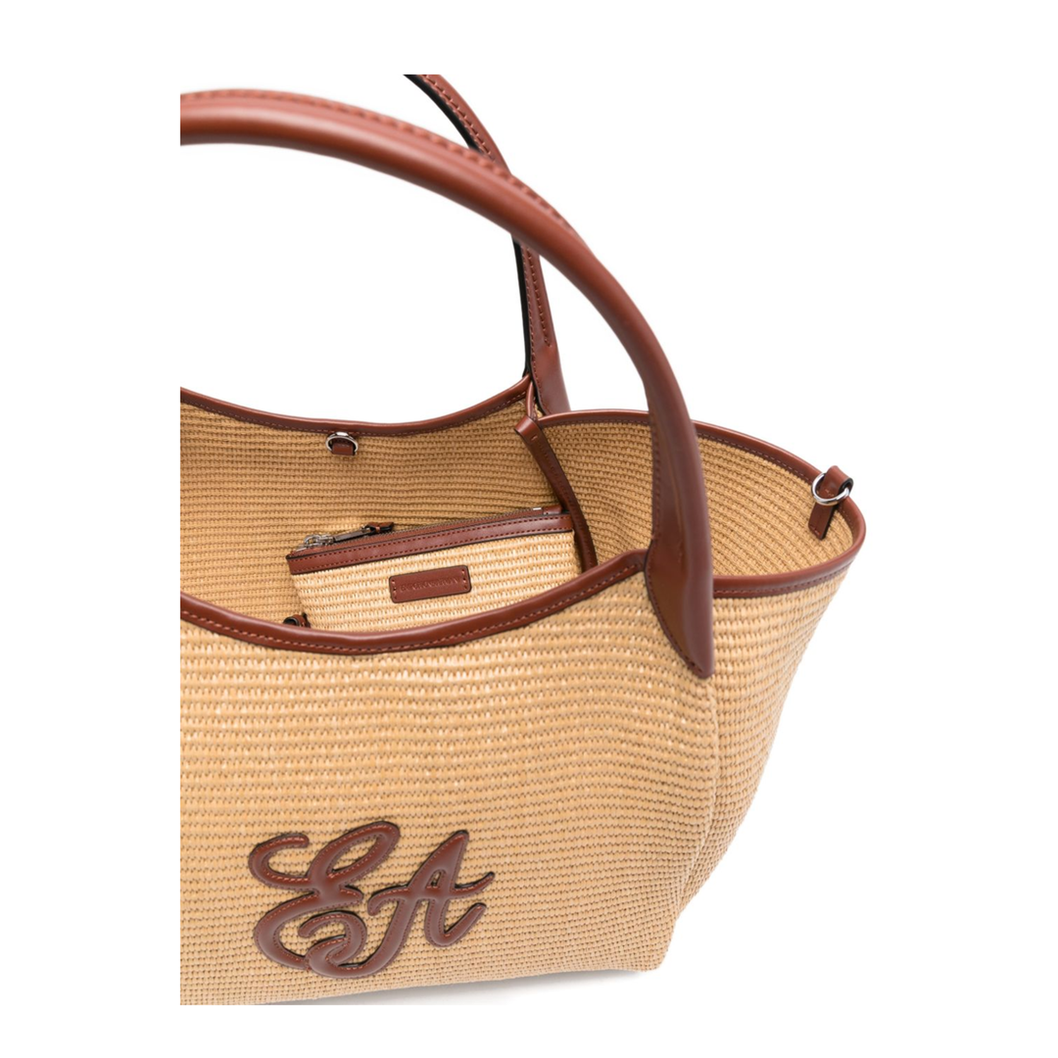 MAYFEYR - Emporio Armani - Leather Brown Bag - EW001009AF25819M1334