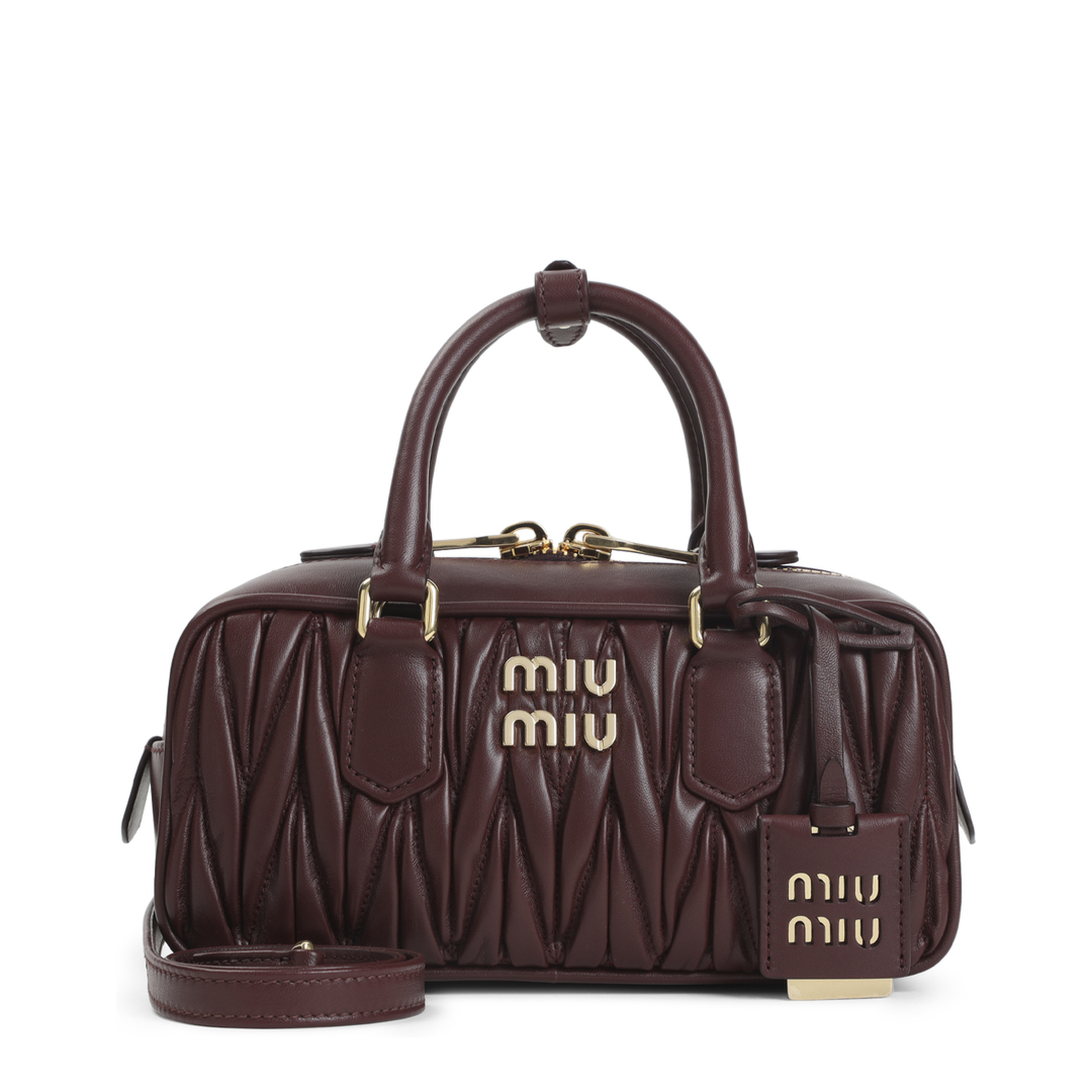 MAYFEYR - Miu Miu - Lamb Leather Handbag - 5BB142VOONAN88F0007