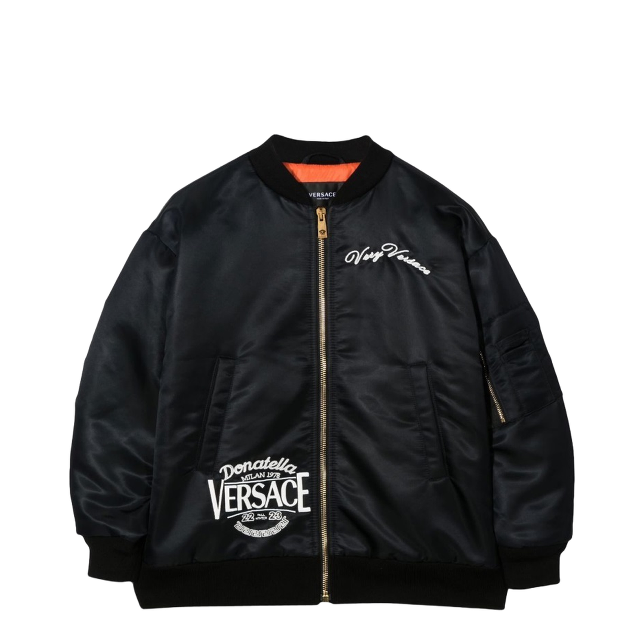 Embroidery Bomber Jacket