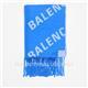 All-over Logo Embroidered Scarf in Blue