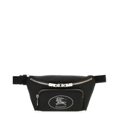 Black Canvas Belt Bag
