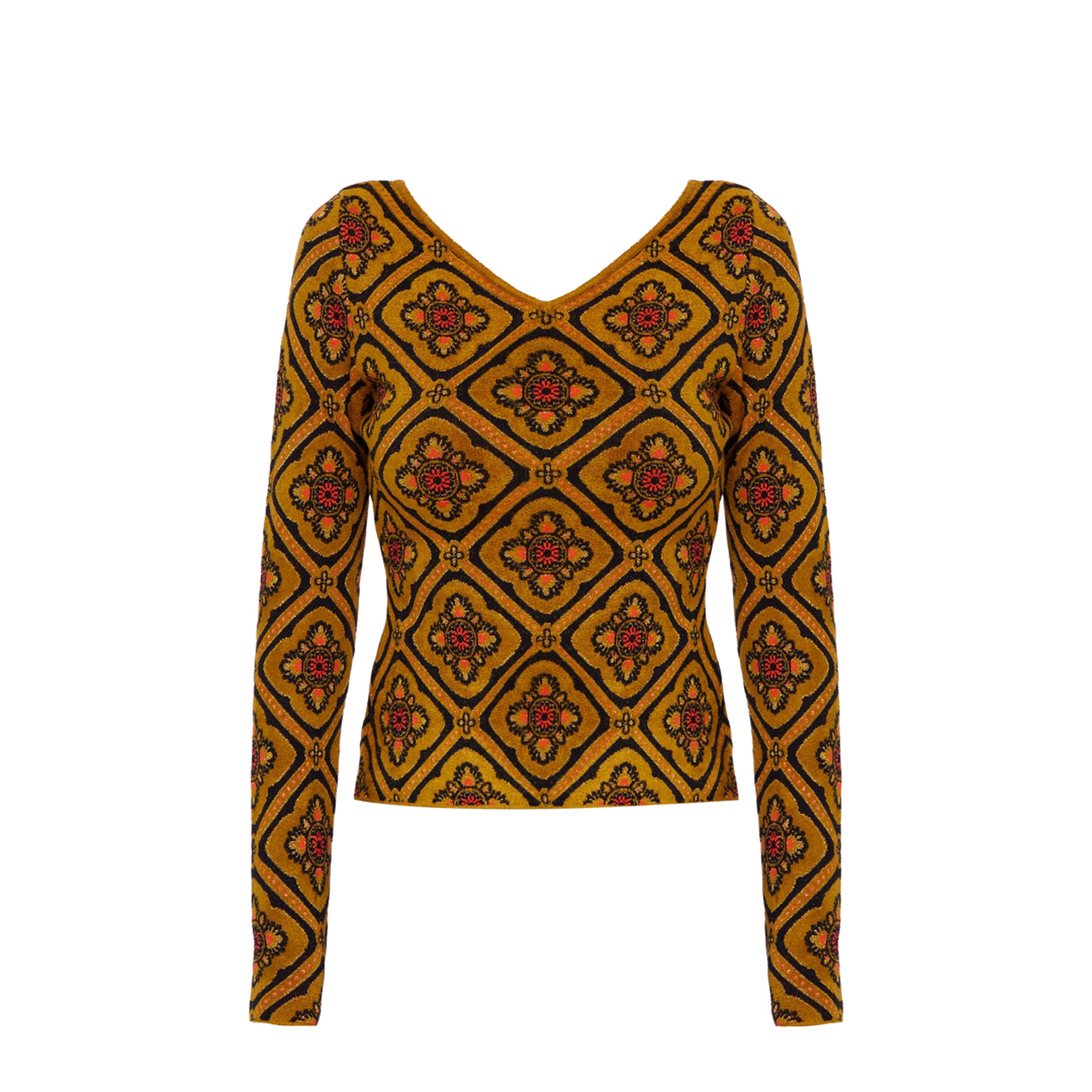 Jacquard Fabric Jumper