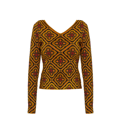 Jacquard Fabric Jumper