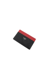 Shadow Card Holder Black Leather Card Holder