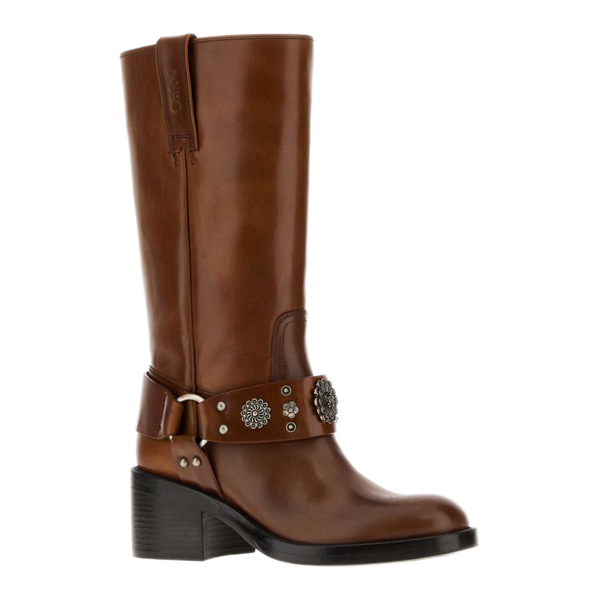 MAYFEYR - Chloè - Dakota Brown Leather Boots - CH26W22D1P26O