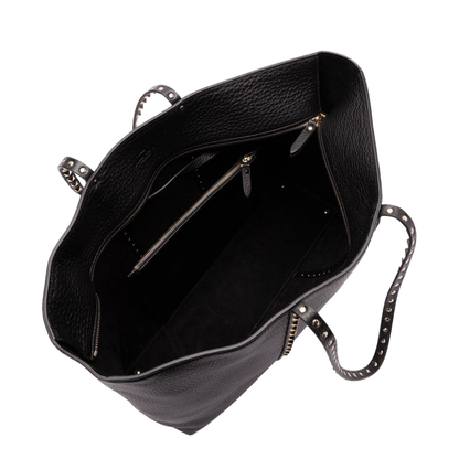 Garavani Rockstud Leather Medium Tote
