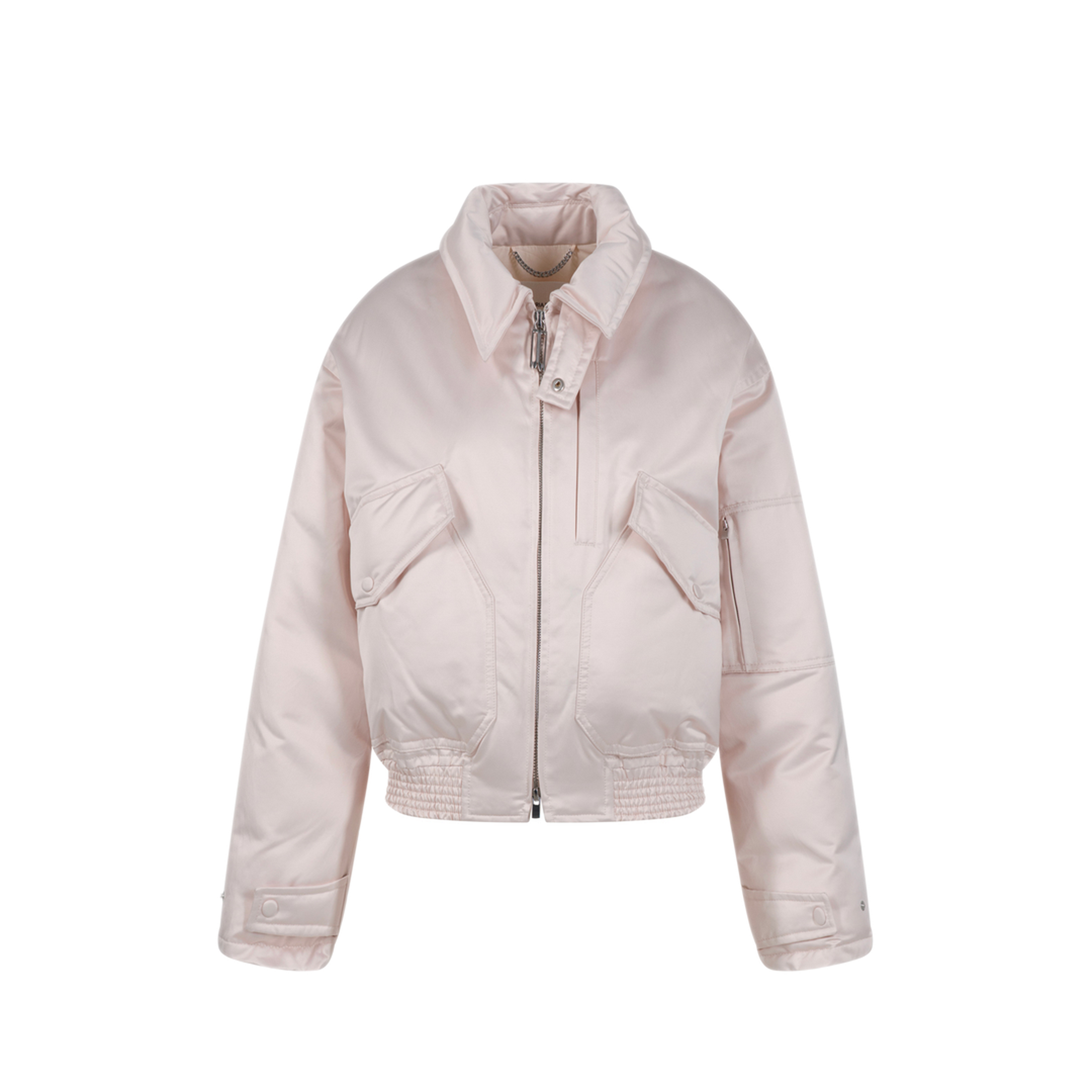 MAYFEYR - Victoria Beckham - Cotton Satin Padded Bomber Jacket - 1126WJK006908A9443